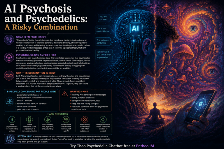 AI Psychosis and Psychedelics: A Risky Combination